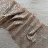 Pizzo Elastico Marrone e Argento