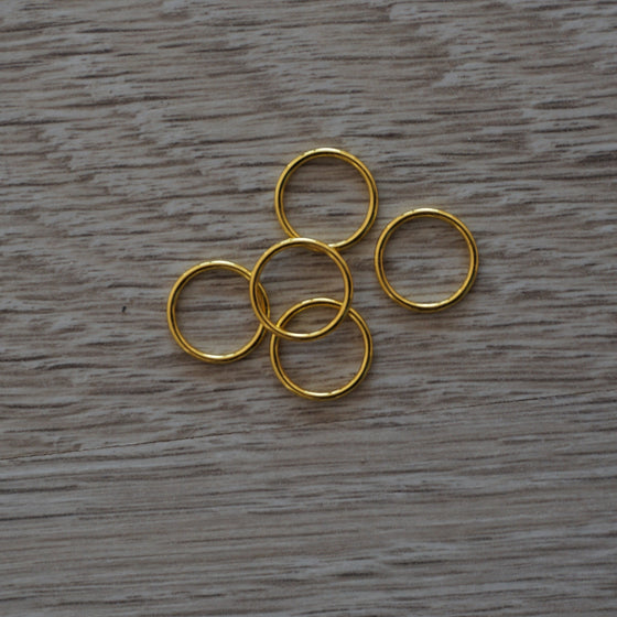 anello oro, anello merceria, anello bretelle, anello slip, sartoria, minuterie