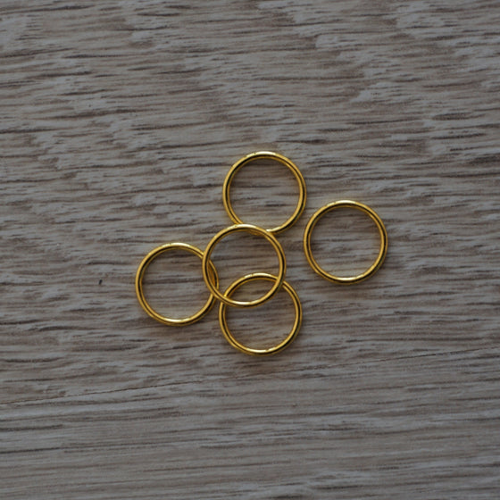 anello per lingerie, anello merceria, sartoria, anello per bretelle, anello per slip, anello oro