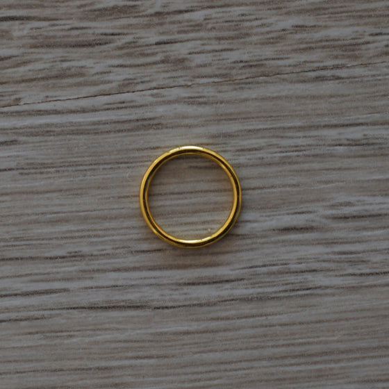 anello per lingerie, anello merceria, sartoria, anello per bretelle, anello per slip, anello oro