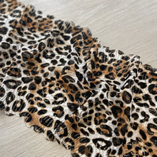  Pizzo elasticizzato fantasia animalier