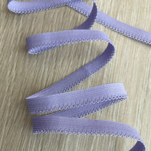  elastico morbido per intimo, elastico per rifiniture, elastico per slip, elastico per reggiseno, merceria, sartoria, elastico lavanda