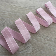  Sbieco elastico rosa satinato 20mm