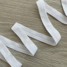  Sbieco elastico 15 mm bianco per intimo, elastico per reggiseno, elastico per slip