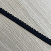 elastico smerlato, elastico nero, elastico per intimo, elastico 10mm, elastico per rifiniture