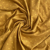 jersey giallo, jersey con stelle, tessuto elastico, tessuto giallo con stelle