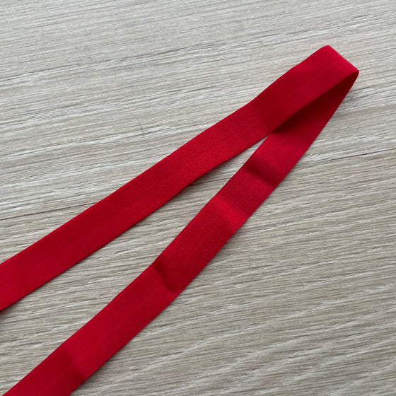 Sbieco elastico rosso 30mm