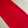 Tessuto in 100% cotone rosso per intimo, tessuto per tassello slip, fodera interna intimo