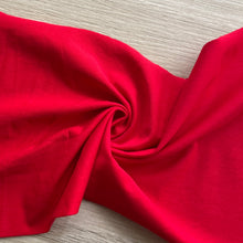  Tessuto in 100% cotone rosso per intimo, tessuto per tassello slip, fodera interna intimo