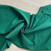 Tessuto in 100% cotone verde per intimo, tessuto per tassello slip, fodera interna intimo