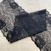 pizzo nero, pizzo ricamato, pizzo floreale, pizzo per intimo, sartoria, handmade, su misura, tessuti