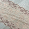 pizzo beige e marrone, pizzo beige, pizzo ricamato, pizzo smerlato, pizzo merceria, pizzo per intimo, su misura, merceria