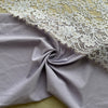 Tessuto in 100% cotone lilla per intimo, tessuto per tassello slip, fodera interna intimo