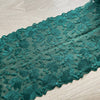 Pizzo floreale verde smeraldo