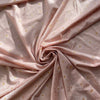 Tessuto Microfibra Bielastica "Second Skin" – Stampa Floreale Rosa e Oro – Made in France