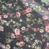 Tulle Powernet Bielastico Blu - Fantasia Fiori Colorati (145 cm) - Made in France