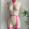 La box con tutti i materiali per la masterclass "Body Harness"
