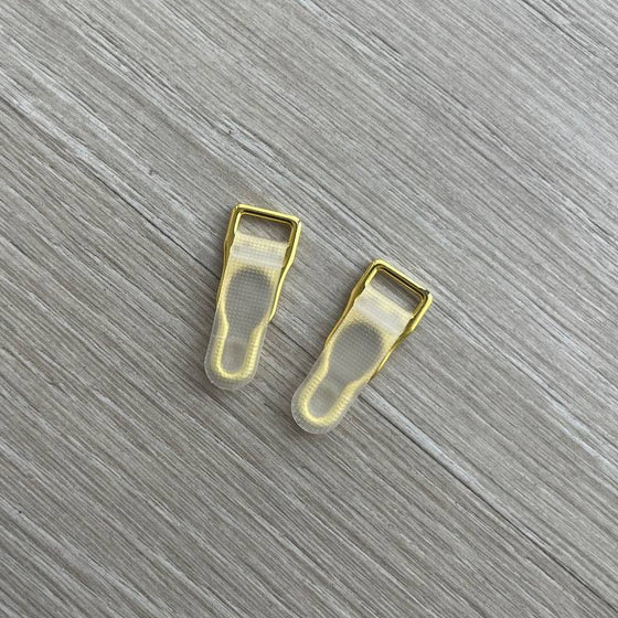 Clip/gancio oro per reggicalze 10mm