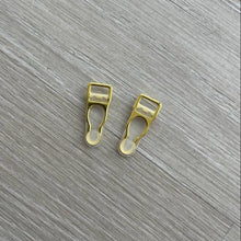  Clip/gancio oro per reggicalze 10mm