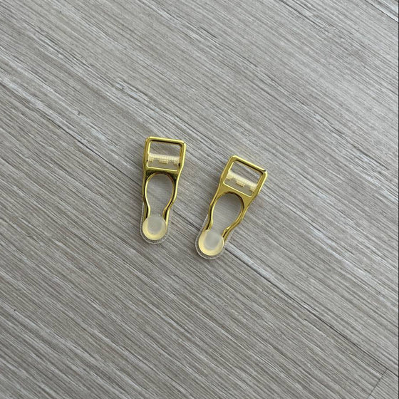 Clip/gancio oro per reggicalze 10mm